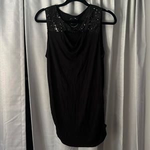 dress tank top with sparkles
